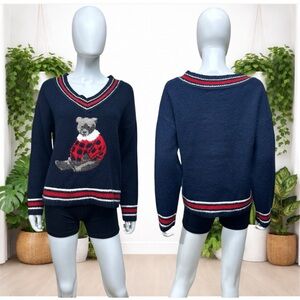 Cupcakes and Cashmere Teddy Bear Sweater & Matching Socks NWT [M16]